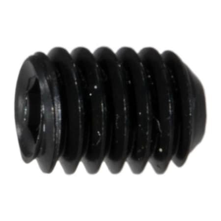 Midwest Fastener #6-40 x 3/16" Steel Fine Thread Hex Socket Headless Set Screws 24 24PK 60862